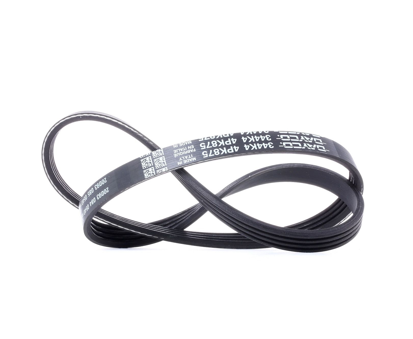 Compre DAYCO Correa trapecial poli V Número de producto: 4PK875 a bajo precio de 8,93 €