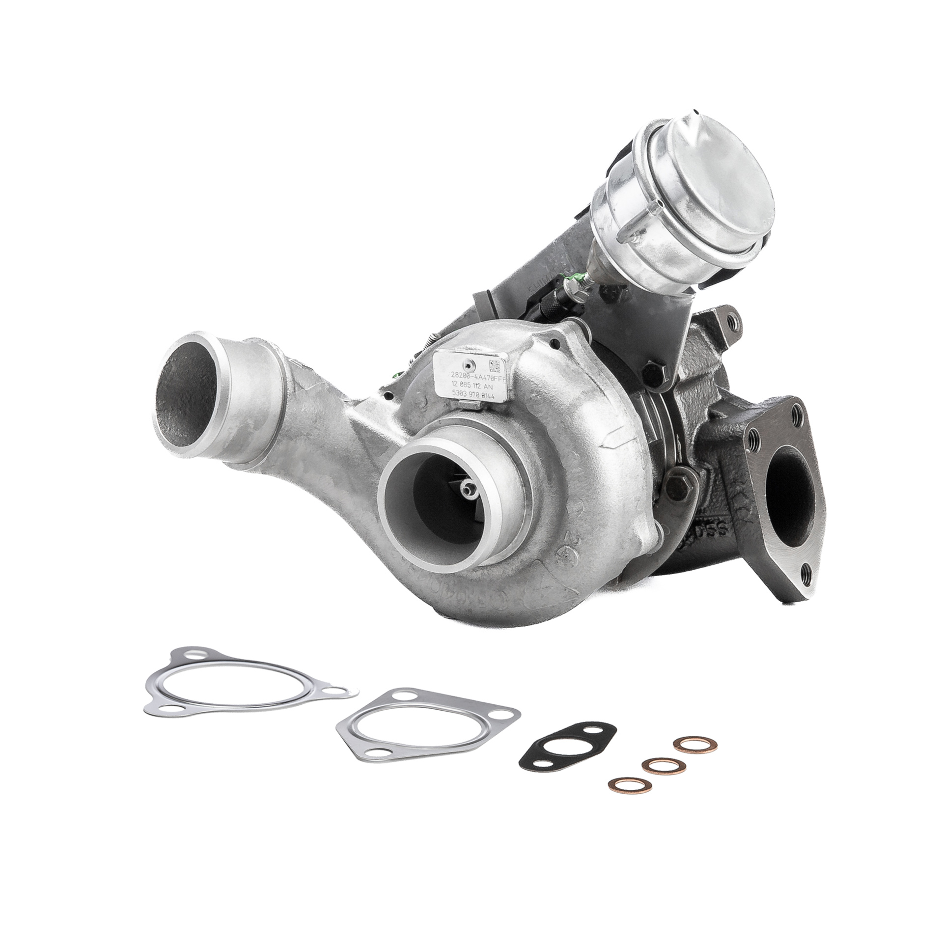 Kupuj online Turbosprężarka 53039880144RSG oryginalne w niskiej cenie, kompatybilne z numerem OEM 282004A470FF
