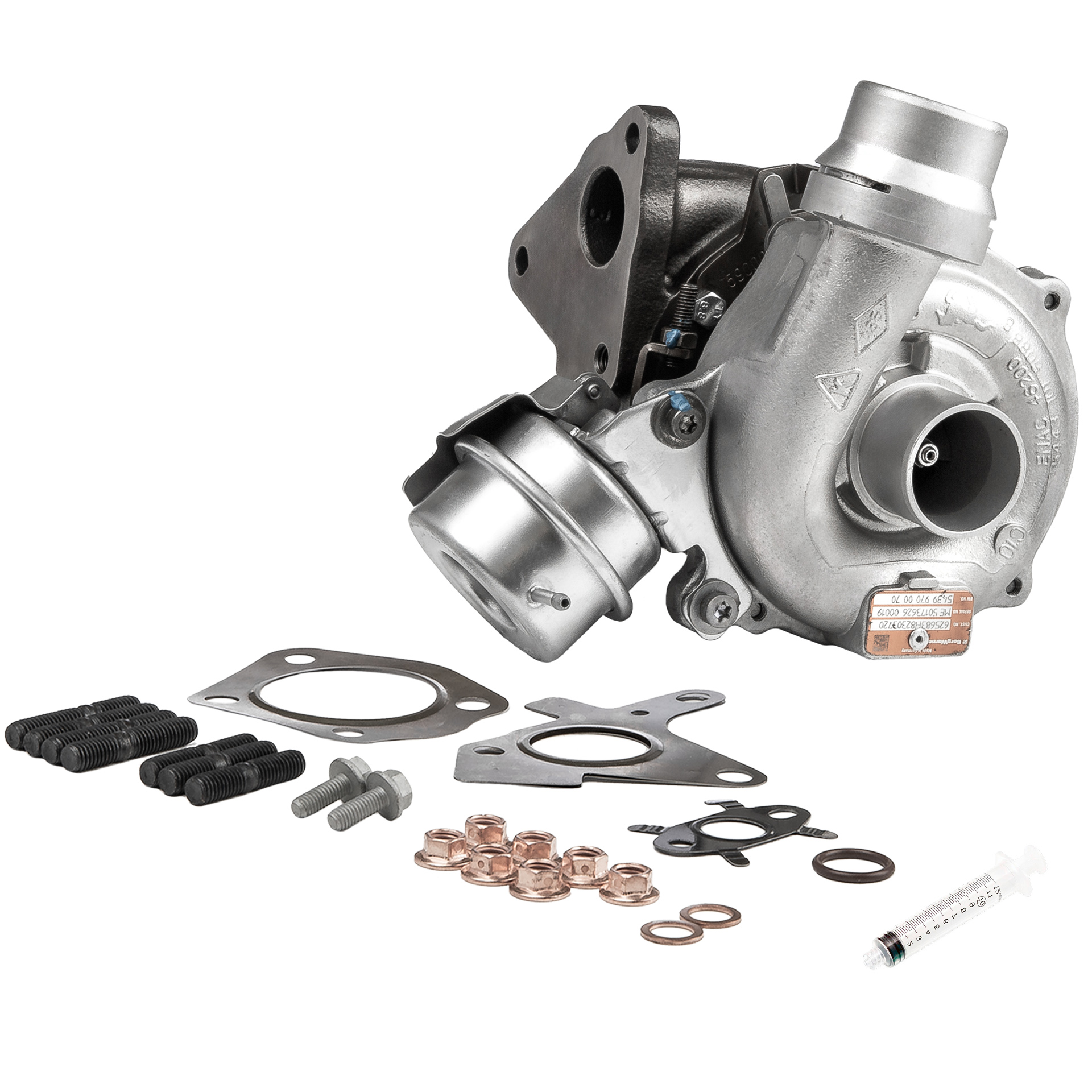 Įsigykite nebrangią originalią Turbokompresorius 54399980070RSM. sulyginama su 7701476598 OEM numeriais internetu
