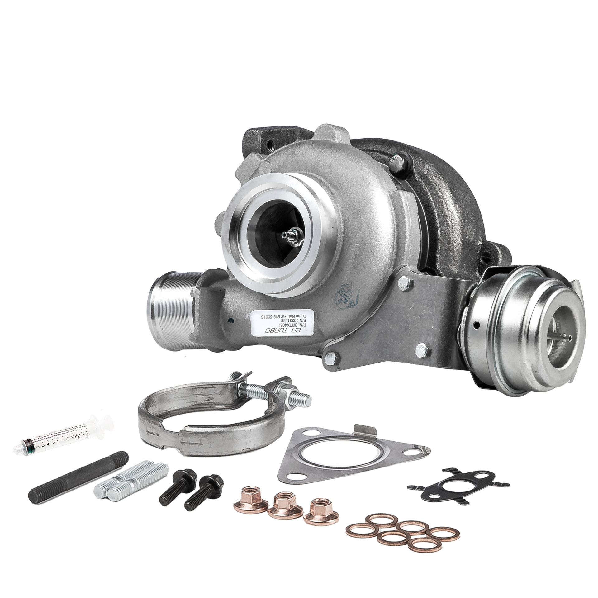 Įsigykite nebrangią originalią Turbokompresorius BRTX4051M. sulyginama su 7616180003 OEM numeriais internetu