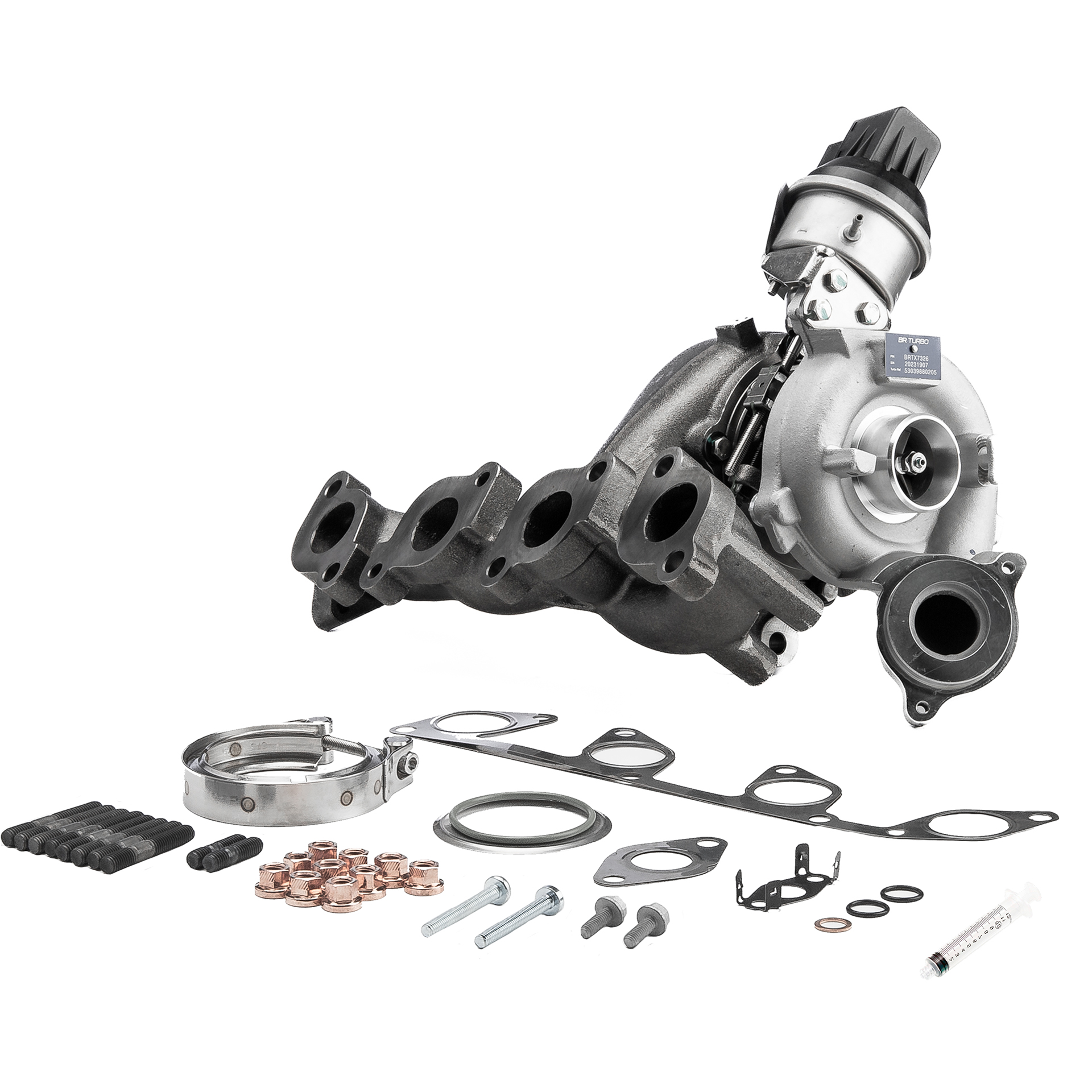 Vásároljon BR Turbo Turbó alkatrészt, termékkód: BRTX7326M alacsony áron: 229115,00 Ft