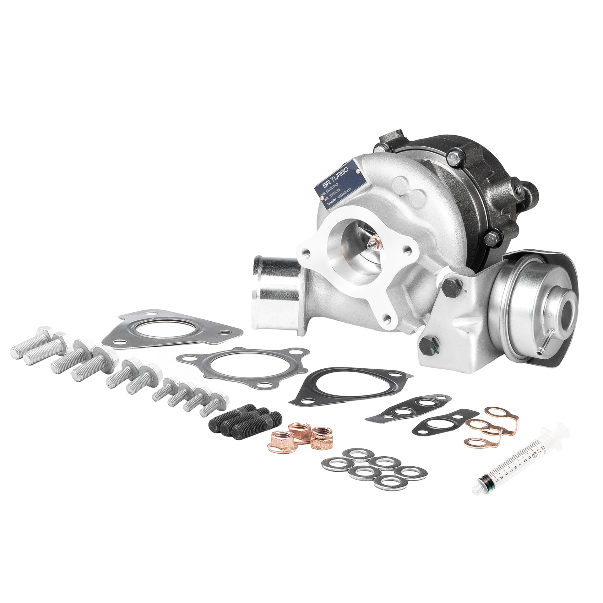 OE Turbolader FIAT FULLBACK 2024 1515A295, 4933501410, 4933501412 fra BR Turbo