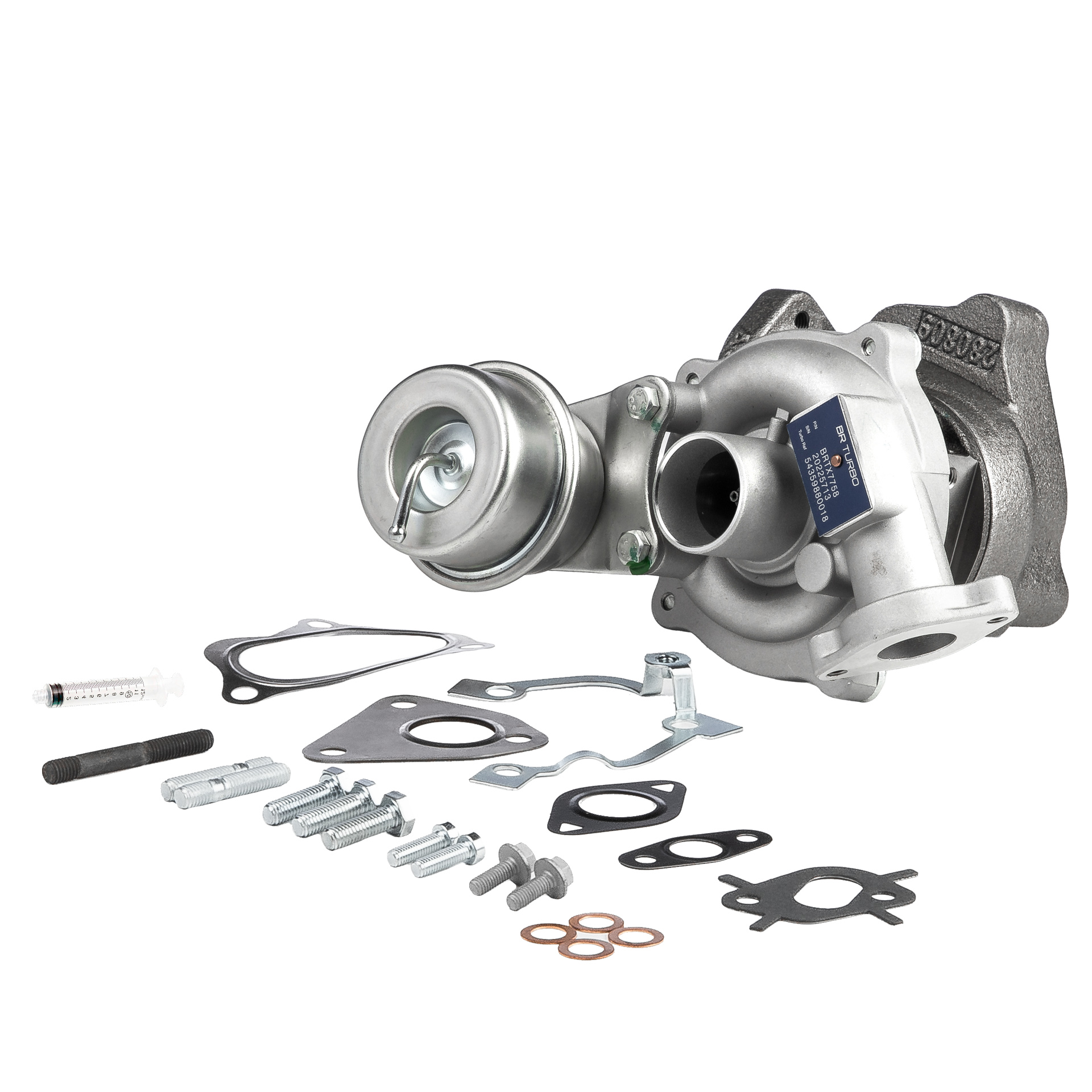 Originale Turbolader FIAT 1.3 D Multijet (169.AXC1A) 70 PS Diesel 0860028 von BR Turbo im Internet zu fairen Preisen