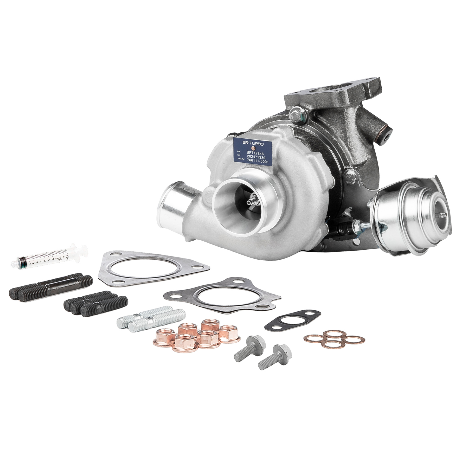 Vásároljon BR Turbo Turbó alkatrészt, termékkód: BRTX7846M alacsony áron: 184457,00 Ft