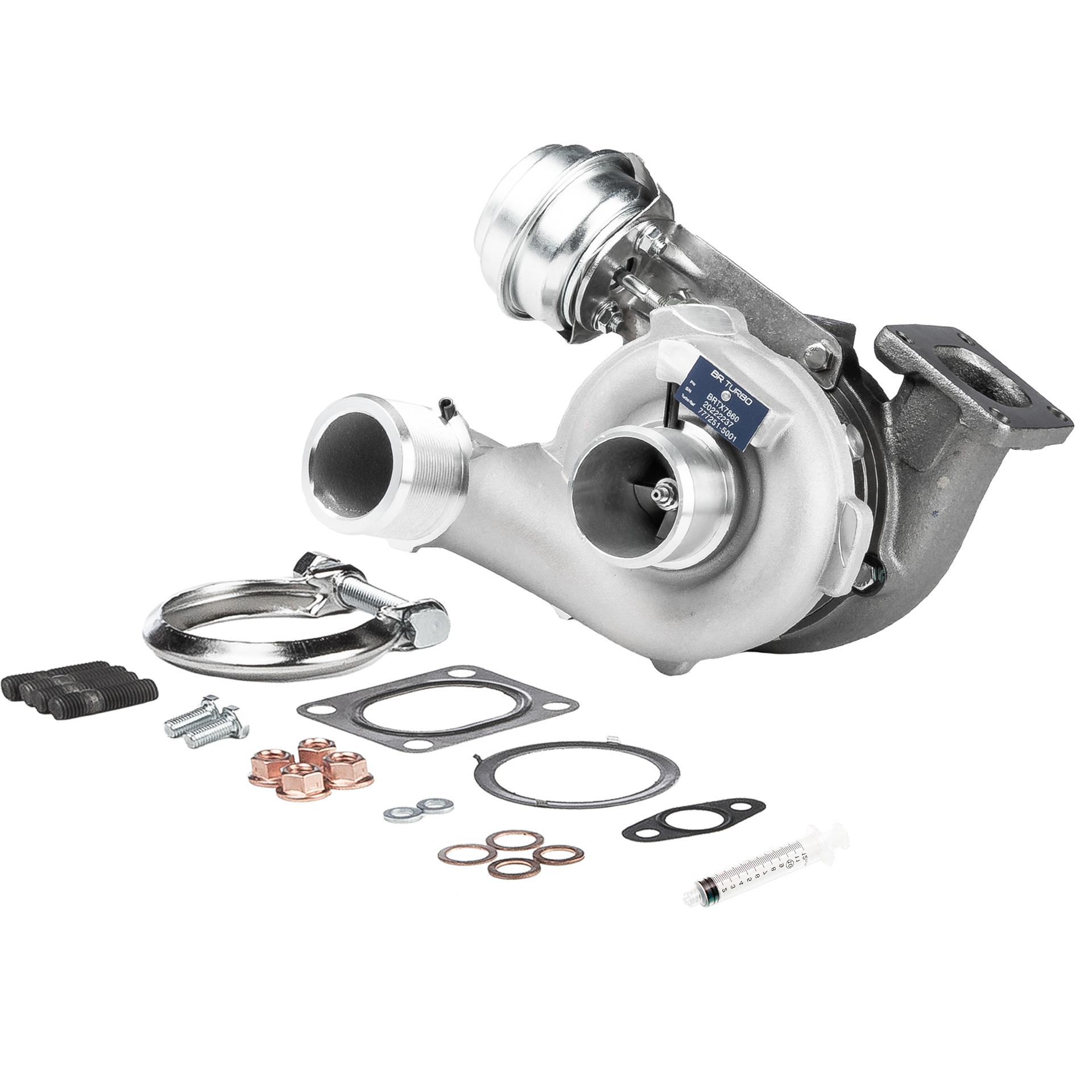 Originale Turbolader FIAT 1.9 D 90 PS Diesel 55188690 von BR Turbo im Internet zu fairen Preisen