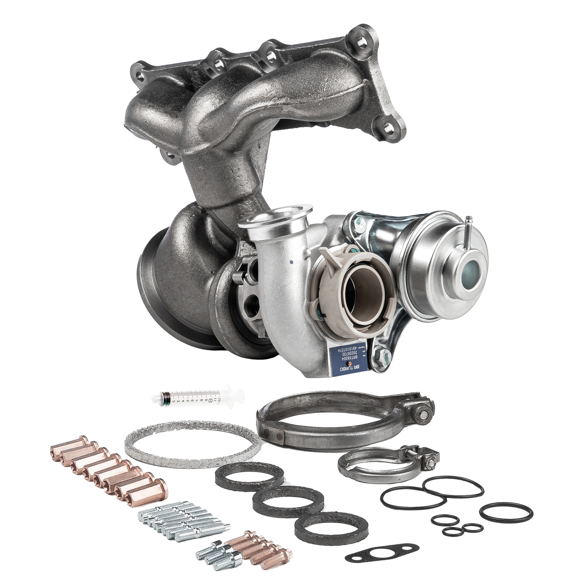 Compre Turbocompresor BRTX8354M original asequible comparable con números OEM online 11657563712