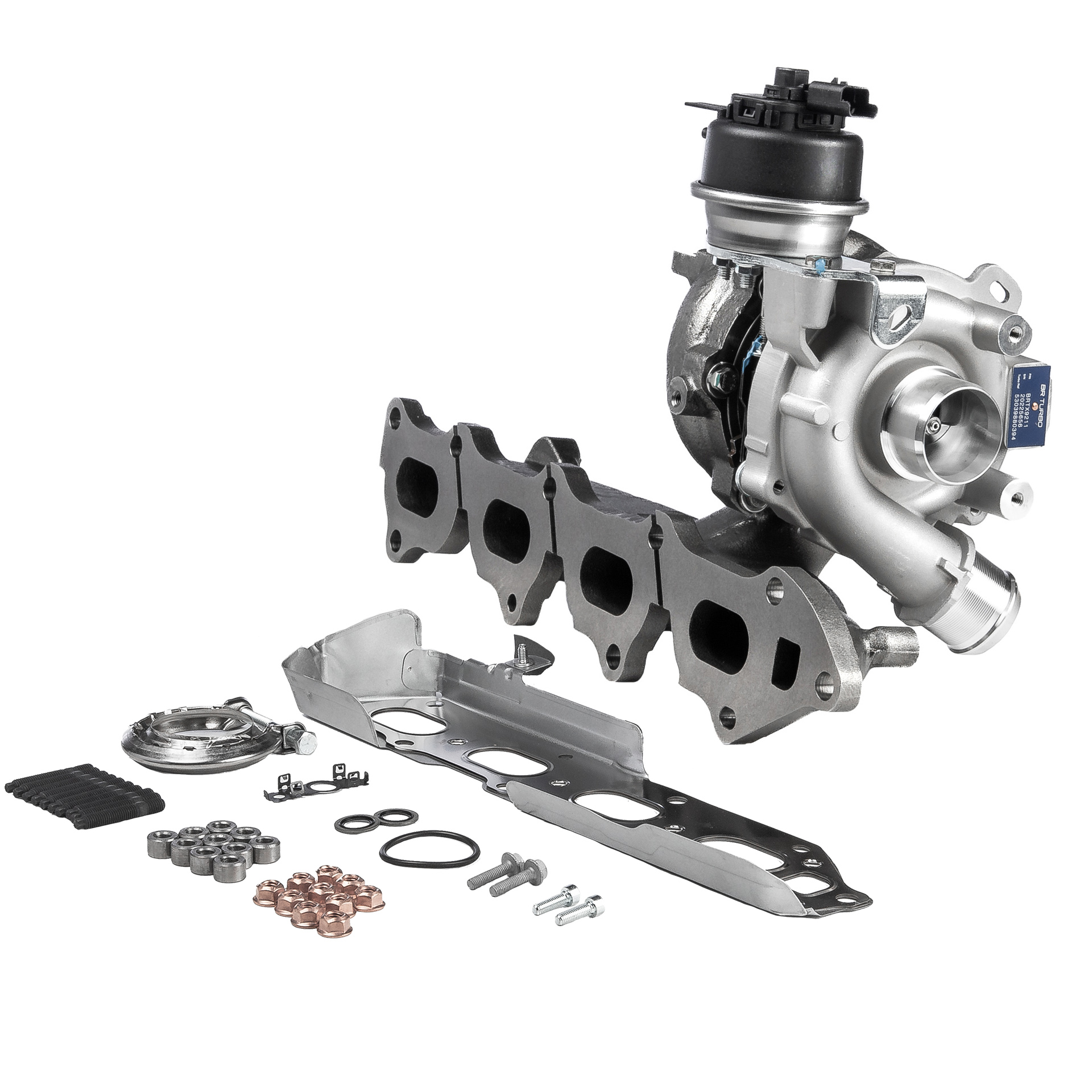 OEM Turbolader FORD 2.0 TDCi 170 HK Diesel 1611284680 fra BR Turbo på nettet til gode priser