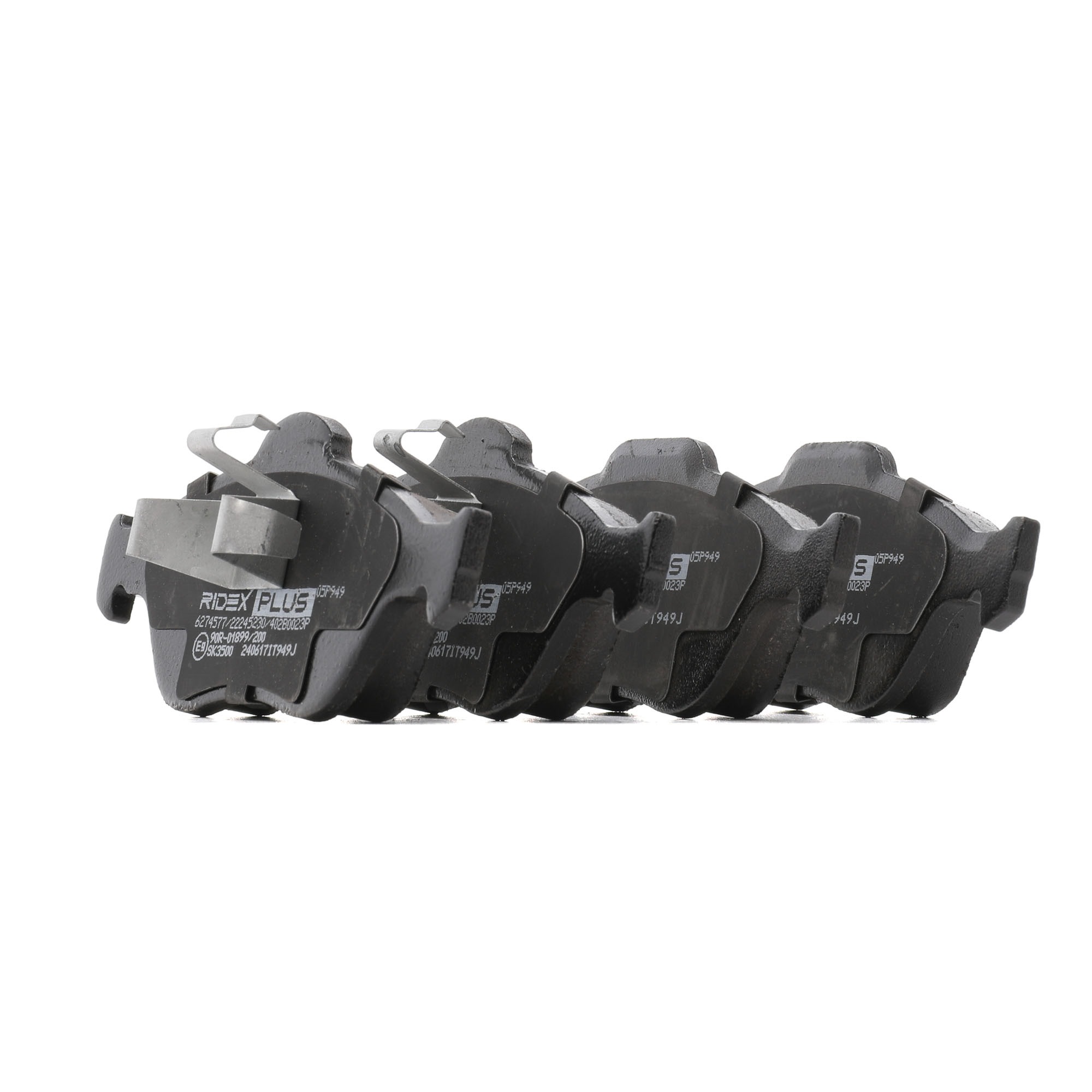 Vásároljon RIDEX PLUS Fékbetét készlet, tárcsafék alkatrészt, termékkód: 402B0023P alacsony áron: 10150,00 Ft