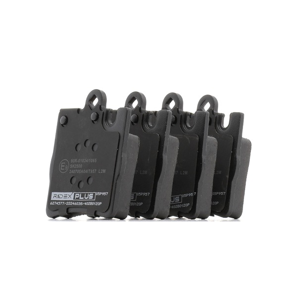 Acquista online Kit pastiglie freni 402B0120P originale a buon mercato, comparabile con i numeri OEM A0024205220