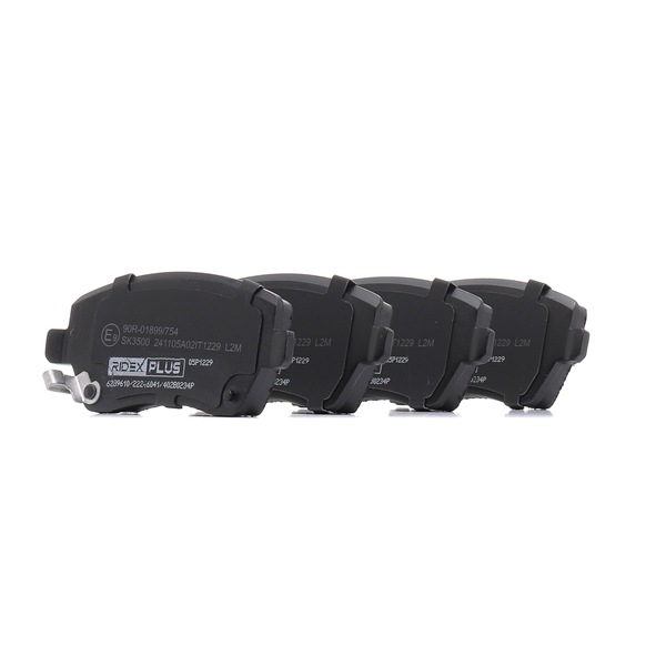 Cumpărați online Plăcuțe de frână 402B0234P original/ă și la un preț mic, compatibil/ă cu nr. OEM D10601HA0C