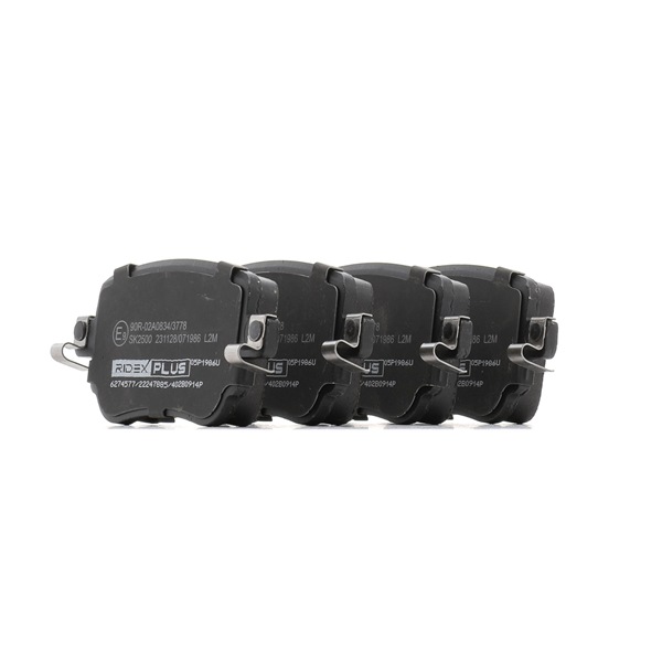 OEM Τακάκια φρένων VW 2.0 TDI 4motion 140 PS Πετρέλαιο 2K5698451A από την RIDEX PLUS ηλεκτρονικά σε χαμηλές τιμές