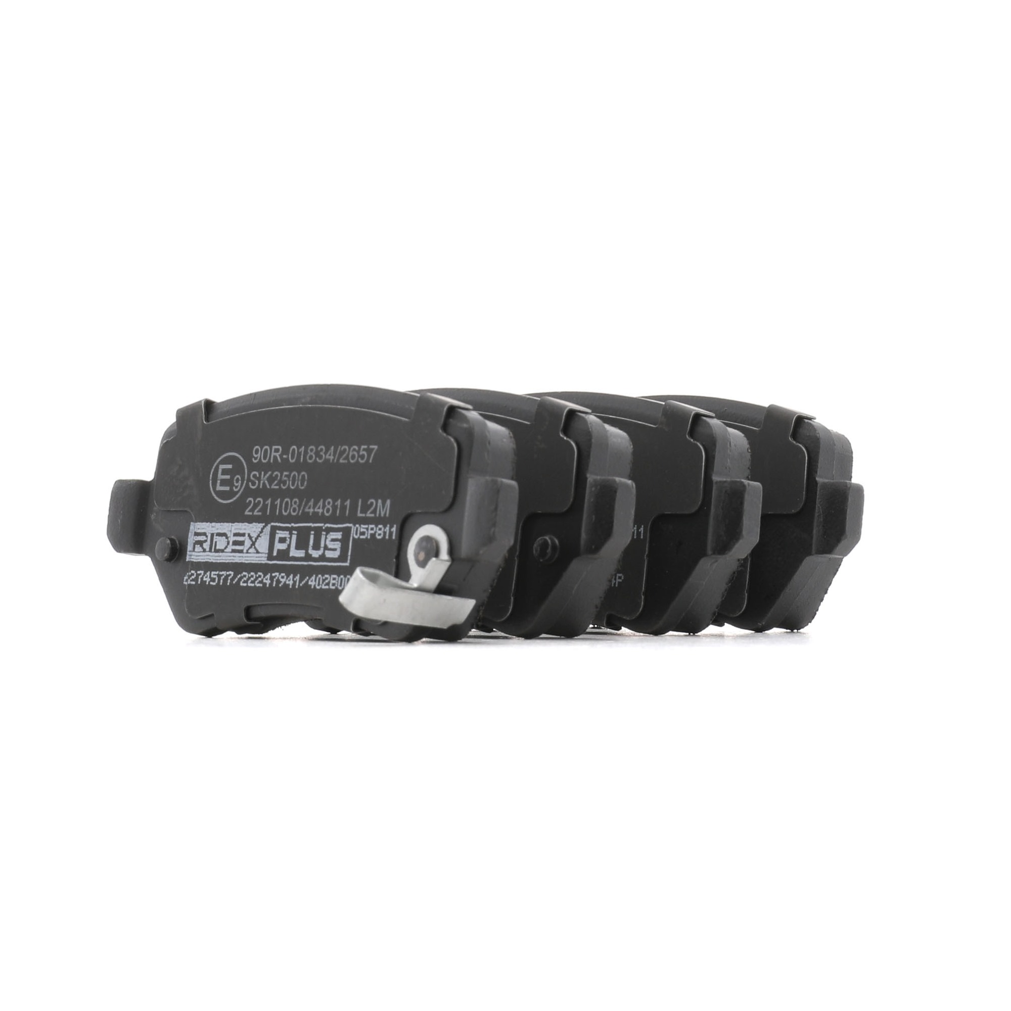 Vásároljon RIDEX PLUS Fékbetét készlet, tárcsafék alkatrészt, termékkód: 402B0004P alacsony áron: 7328,00 Ft