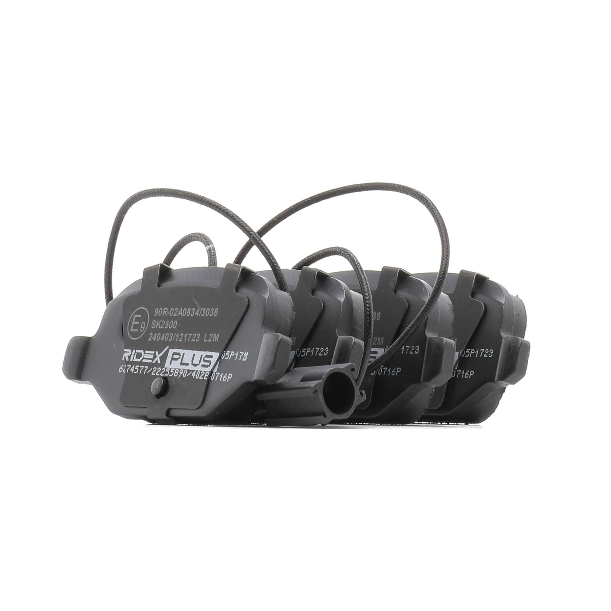 Ostke RIDEX PLUS Piduriklotsid Toode nr.: 402B0716P madala hinnaga 24,03 €