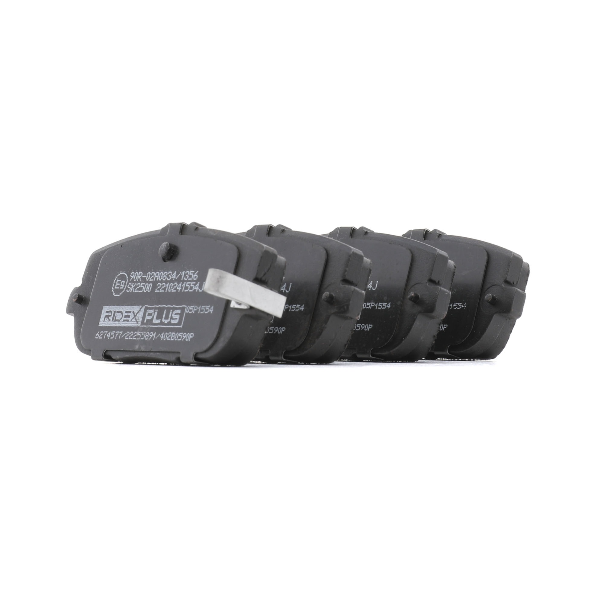 Köp RIDEX PLUS Bromsbelägg Produktnummer: 402B0590P till det förmånliga priset av 329,44 kr