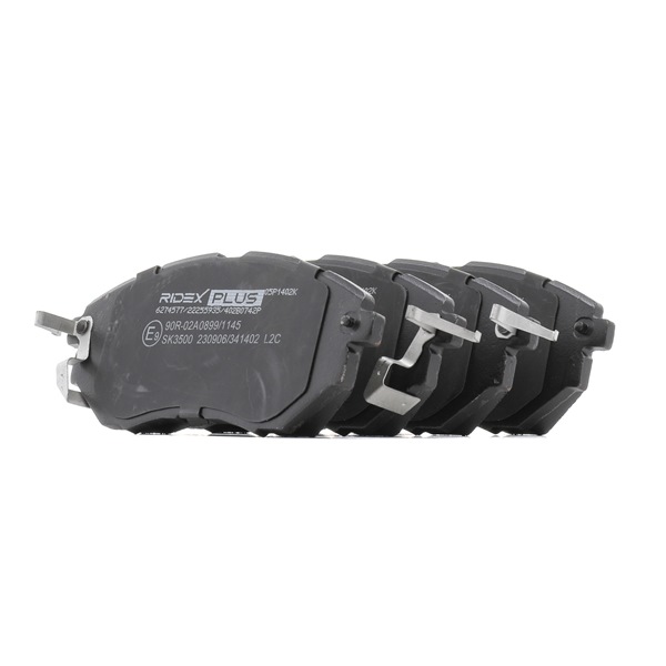 Köp billiga original Bromsbelägg 402B0742P jämförbara med 26296AJ010 OEM nummer på nätet