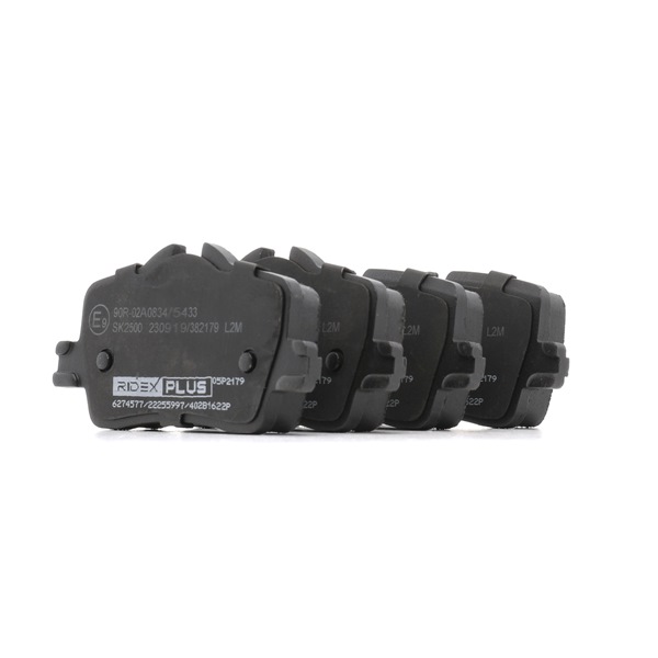 Köp billiga original Bromsbelägg 402B1622P jämförbara med 34206888825 OEM nummer på nätet