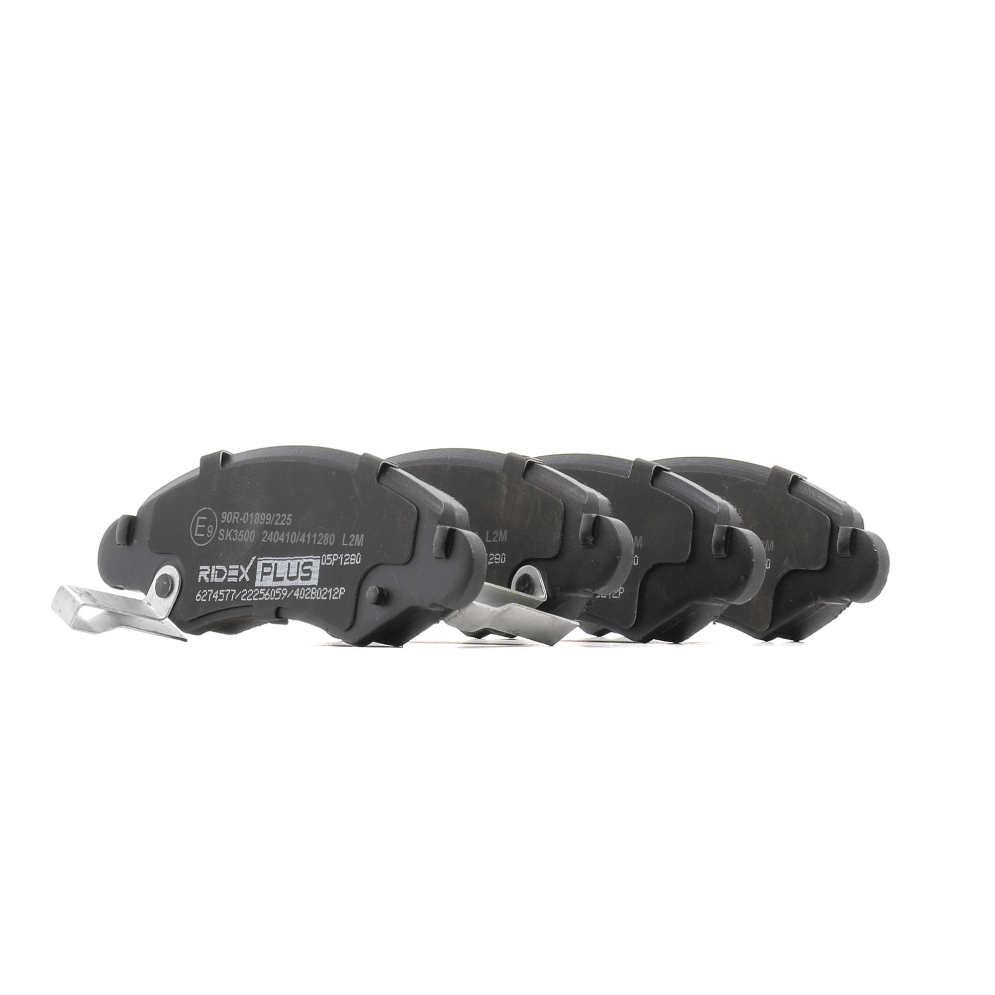 RIDEX PLUS 402B0212P Plaquettes de frein