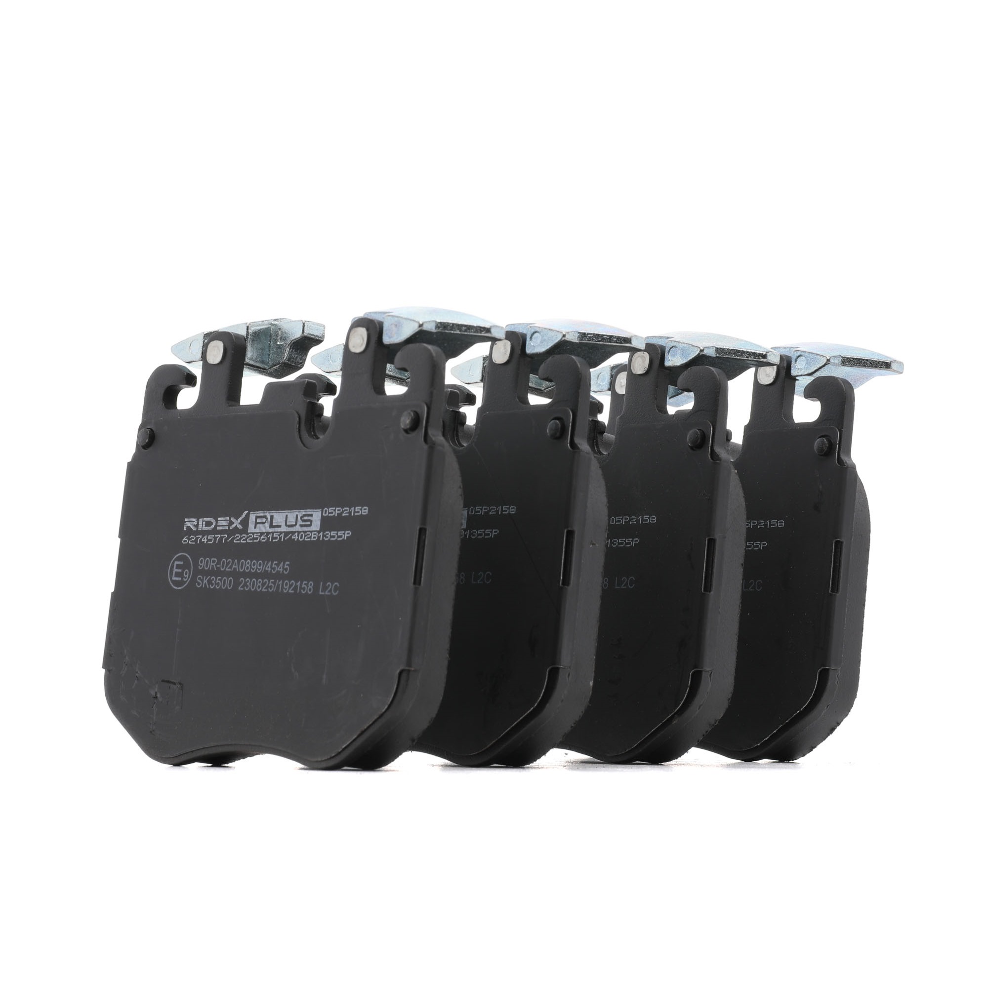 Köp RIDEX PLUS Bromsbelägg Produktnummer: 402B1355P till det förmånliga priset av 1471,18 kr