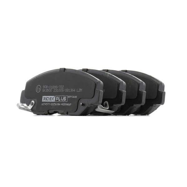 OEM Sada brzdových destiček, kotoučová brzda HONDA 2.0 i-VTEC 4WD (RK2, RK6) 150 HP Benzín 06450S9AA00 od RIDEX PLUS online za výborné ceny