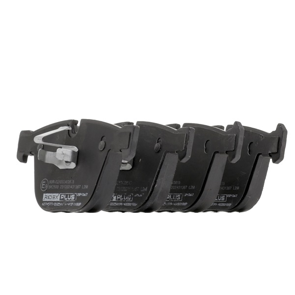 RIDEX PLUS 34 21 2 284 296 Bremsbeläge