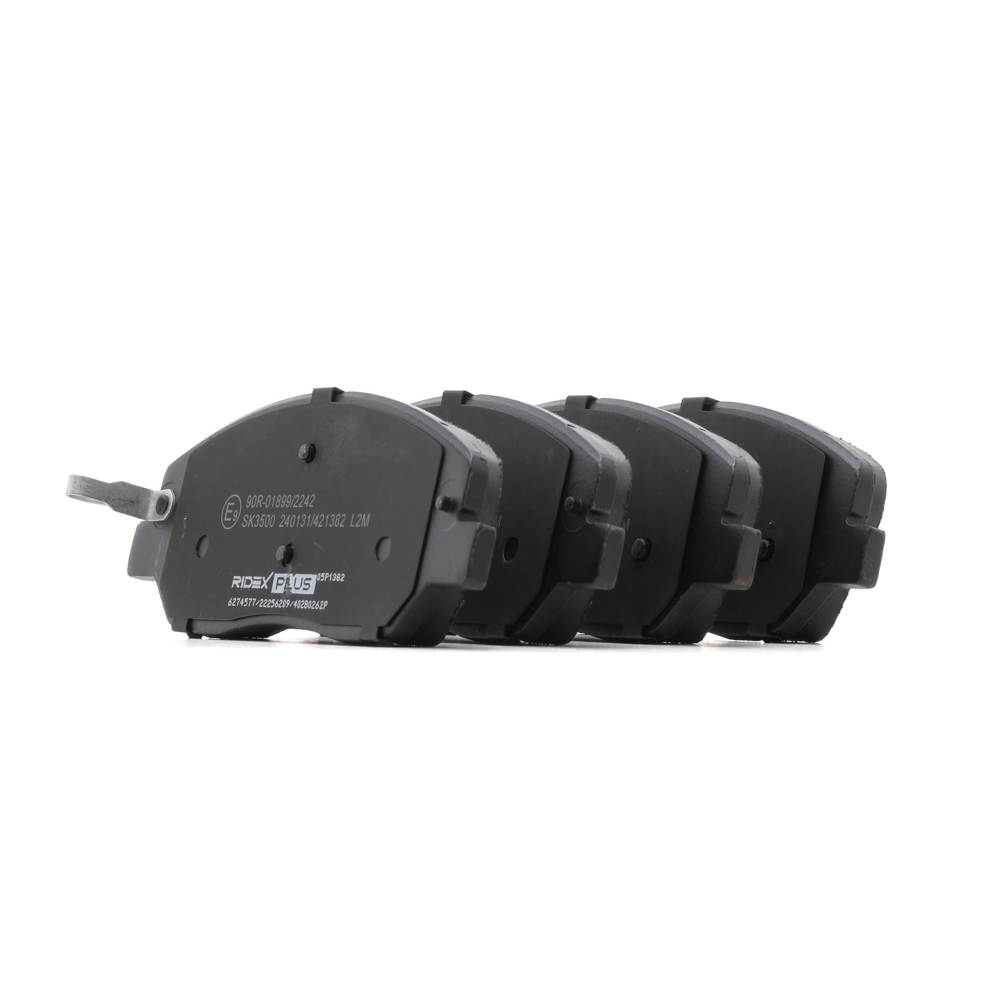 Vásároljon RIDEX PLUS Fékbetét készlet, tárcsafék alkatrészt, termékkód: 402B0262P alacsony áron: 13501,00 Ft