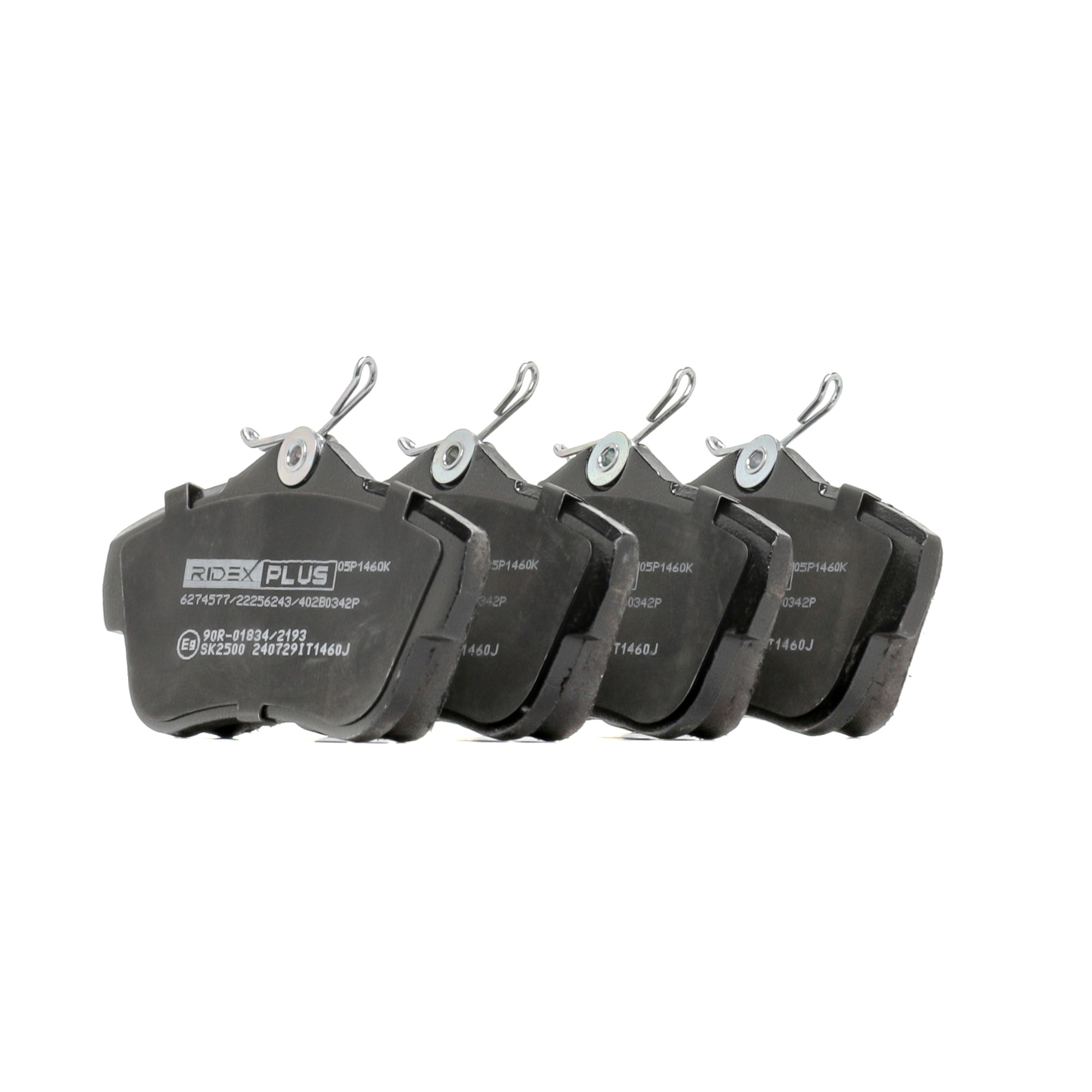 Ostke RIDEX PLUS Piduriklotsid Toode nr.: 402B0342P madala hinnaga 27,27 €