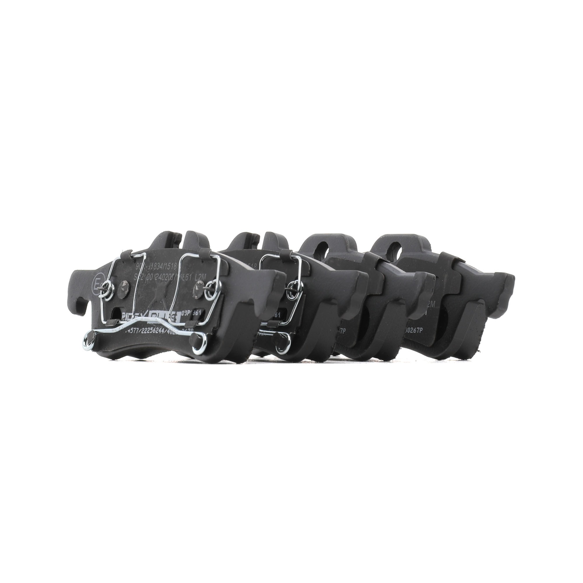 Įsigykite RIDEX PLUS Stabdžių kaladėlės Prekės Nr.: 402B0267P už žemiausią 23,55 € kainą
