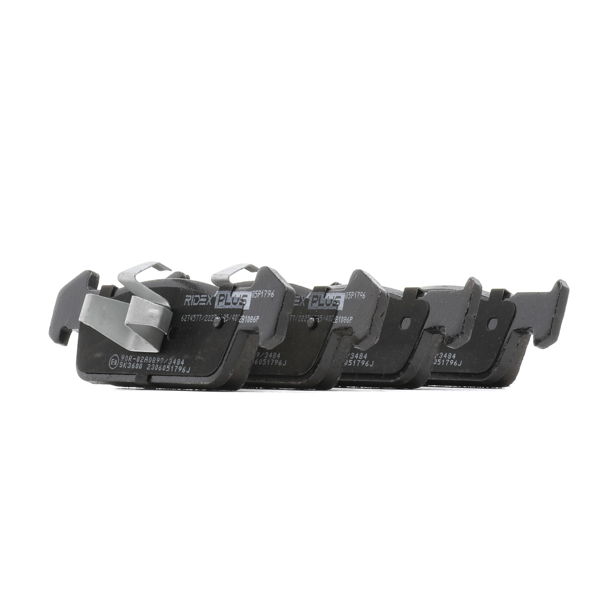 Köp RIDEX PLUS Bromsbelägg Produktnummer: 402B1086P till det förmånliga priset av 284,89 kr