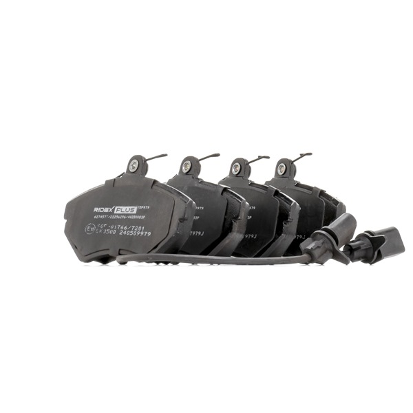 OEM Τακάκια φρένων VW 2.8 V6 Syncro/4motion 193 PS Βενζίνη 8E0615115 από την RIDEX PLUS ηλεκτρονικά σε χαμηλές τιμές