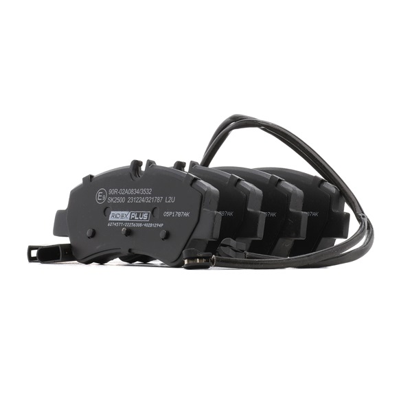 FORD 2.0 EcoBlue mHEV 105 HP Diesel/Electro Brake pad set OEM 1916327 from RIDEX PLUS online zu günstigen Preisen