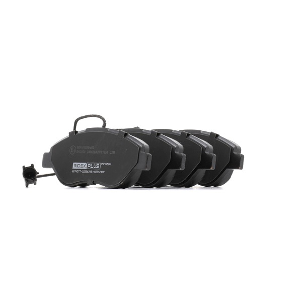 OEM Комплект спирачно феродо, дискови спирачки FIAT 1.9 JTD 140 K.C. дизел 71770002 от RIDEX PLUS онлайн на супер цени