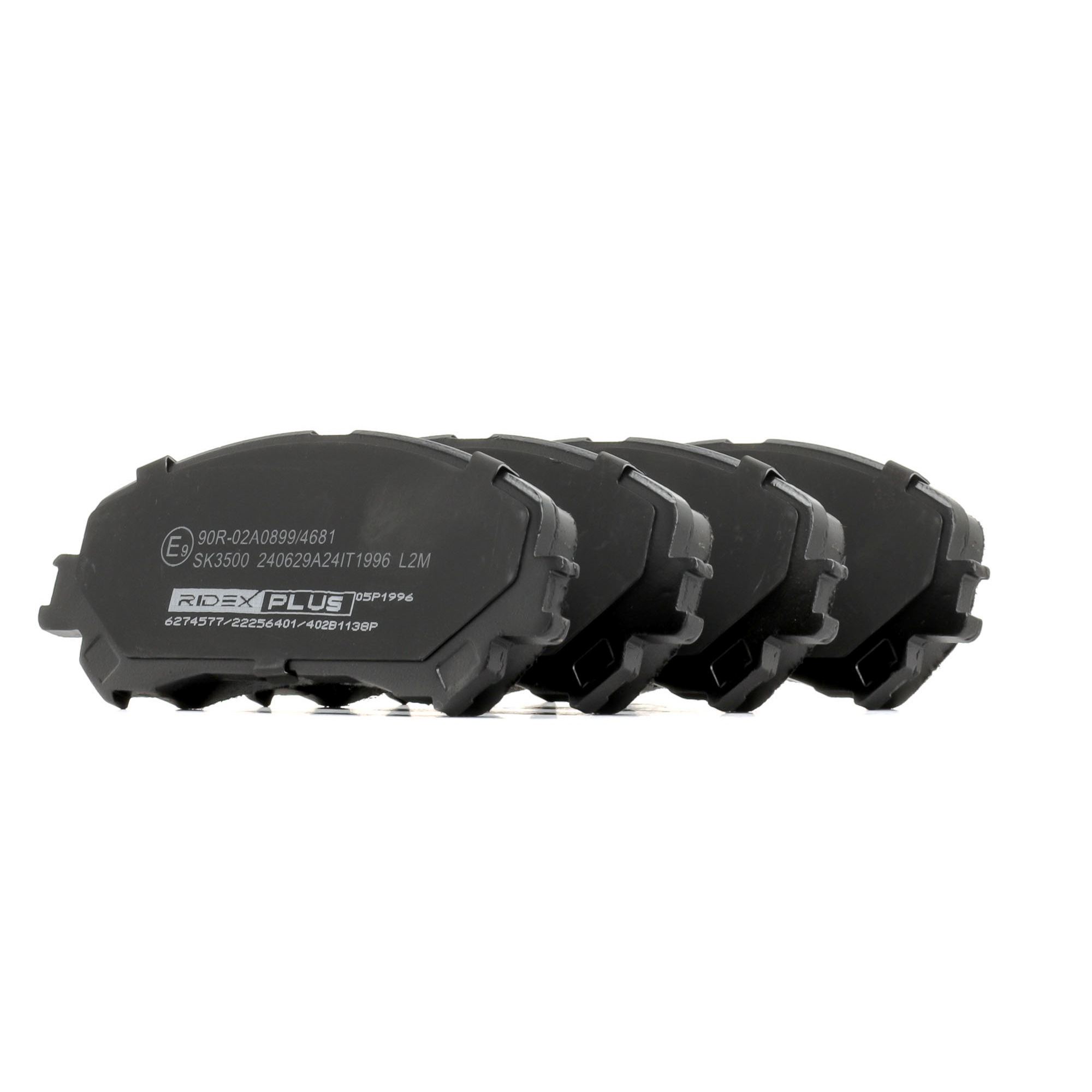 Įsigykite RIDEX PLUS Stabdžių kaladėlės Prekės Nr.: 402B1138P už žemiausią 26,52 € kainą