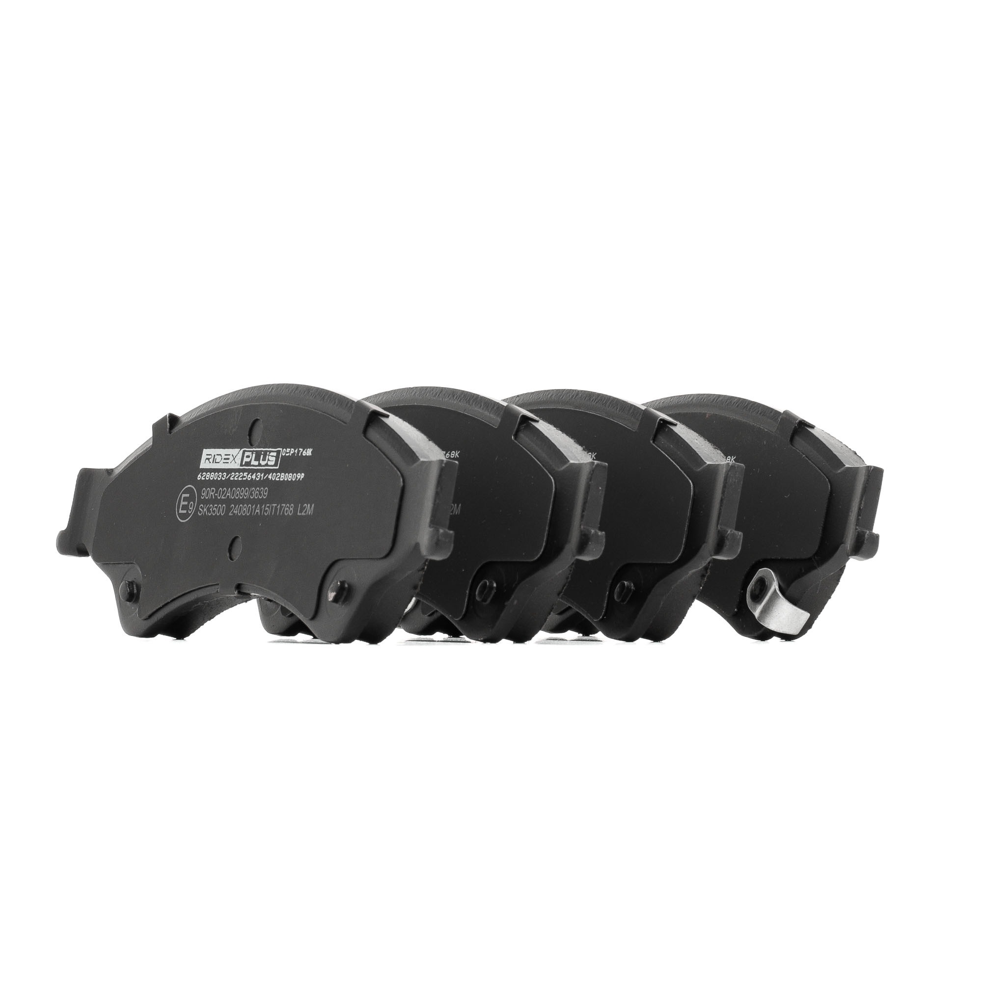 RIDEX PLUS Bremsbeläge Produkt Nr.: 402B0809P zum günstigen Preis von 45,79 € kaufen