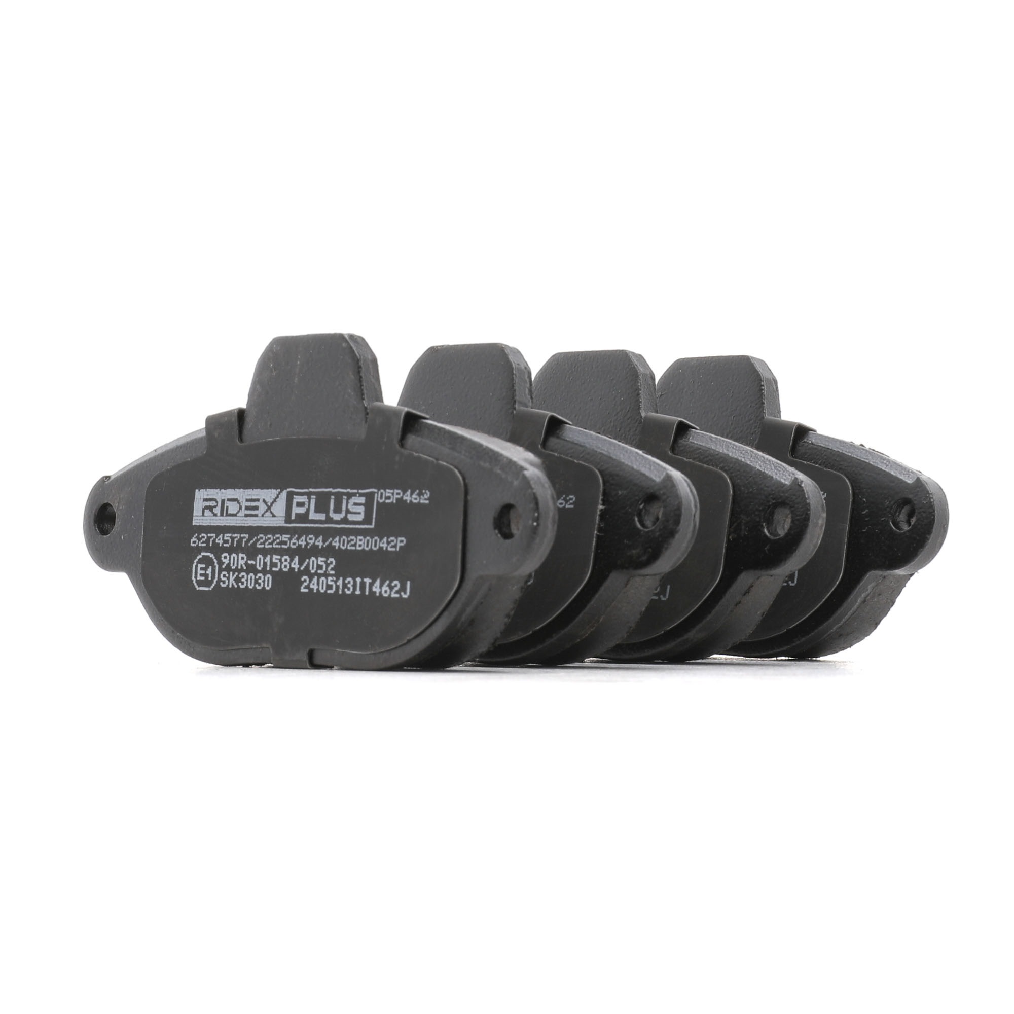 Köp RIDEX PLUS Bromsbelägg Produktnummer: 402B0042P till det förmånliga priset av 219,49 kr