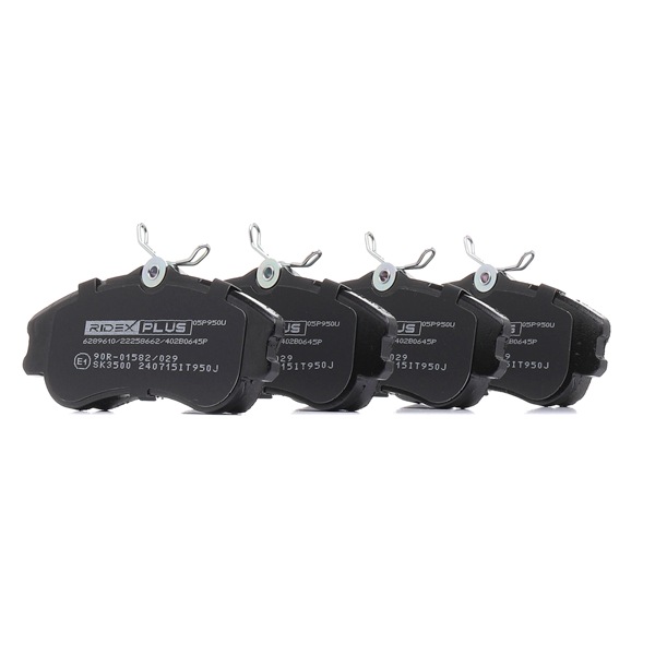 Plaquettes de frein E 172 059