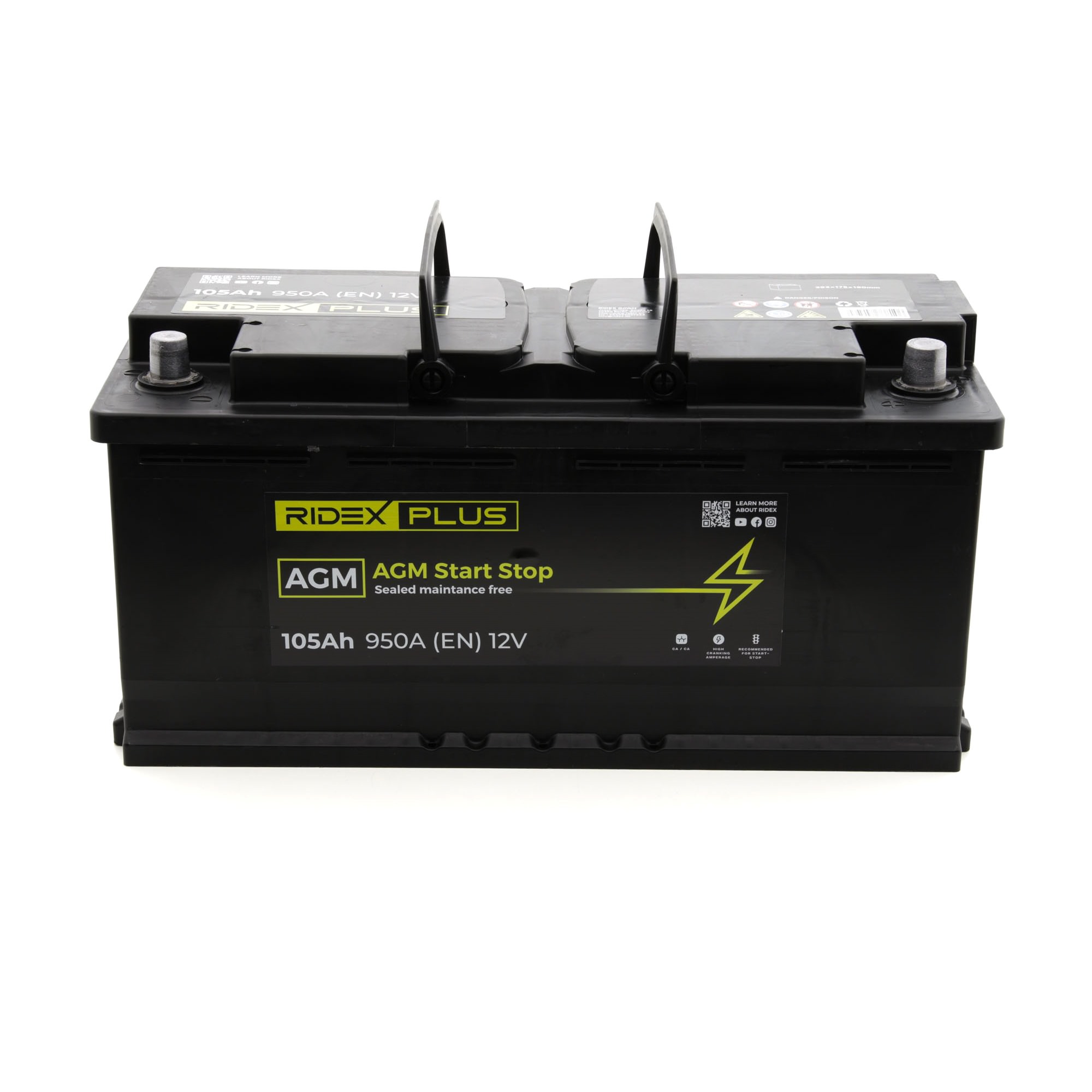 Köp RIDEX PLUS Batteri Produktnummer: 1S0053P till det förmånliga priset av 3264,40 kr