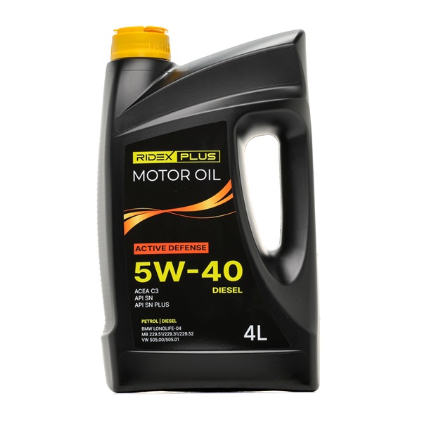 RIDEX PLUS 1862O0014P huile moteur voiture RENAULT Scénic I JA0/1, FA0 1.6 (JA00, JA16, JA15, JA19, JA1V, JA2B, JA2C, JA0B,... 107 CH Essence