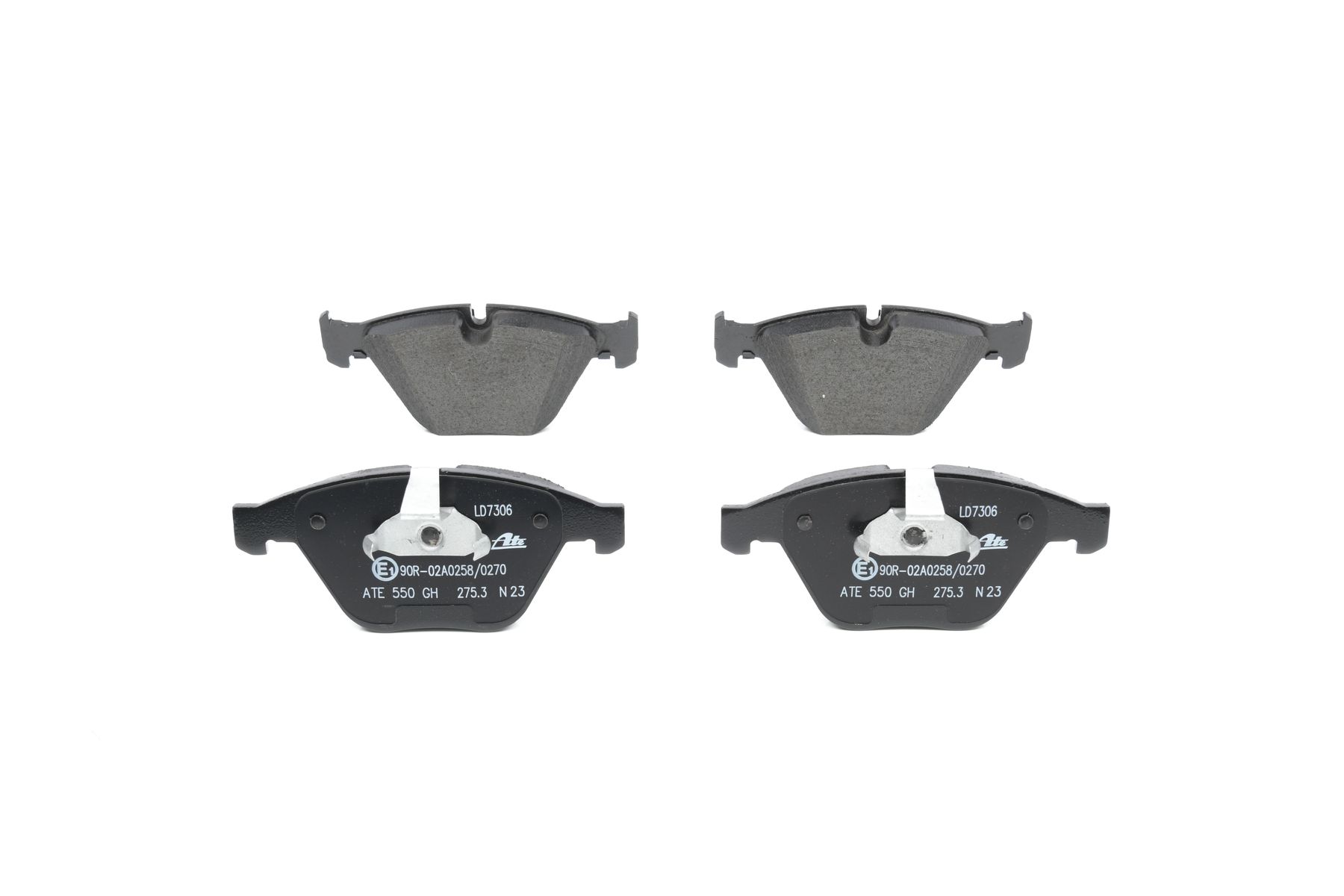 Köp billiga original Bromsbelägg 13.0470-7306.2 jämförbara med 34116794915 OEM nummer på nätet