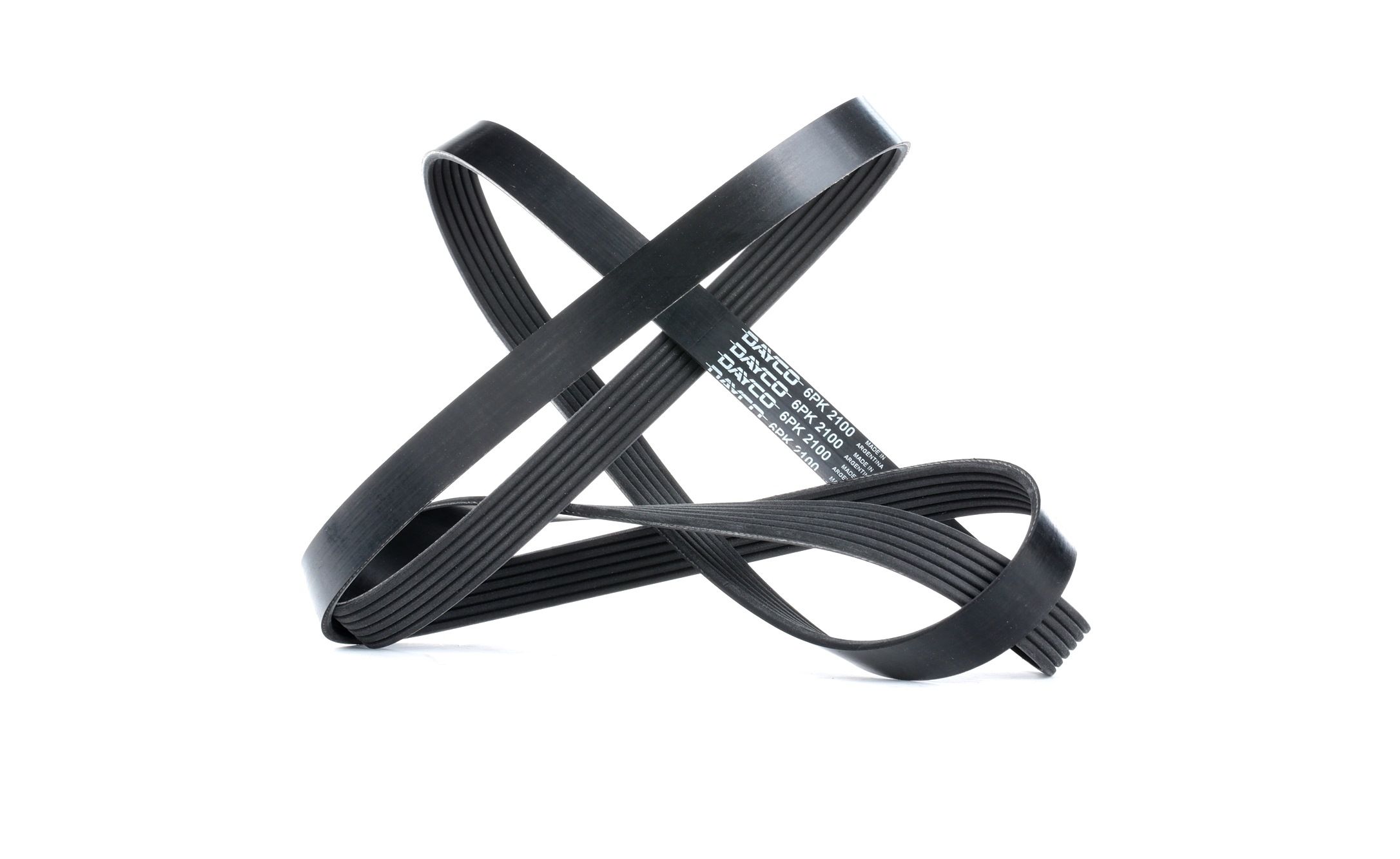 Buy DAYCO Serpentine belt Product No.: 6PK2100 at the low price of £ 15,93