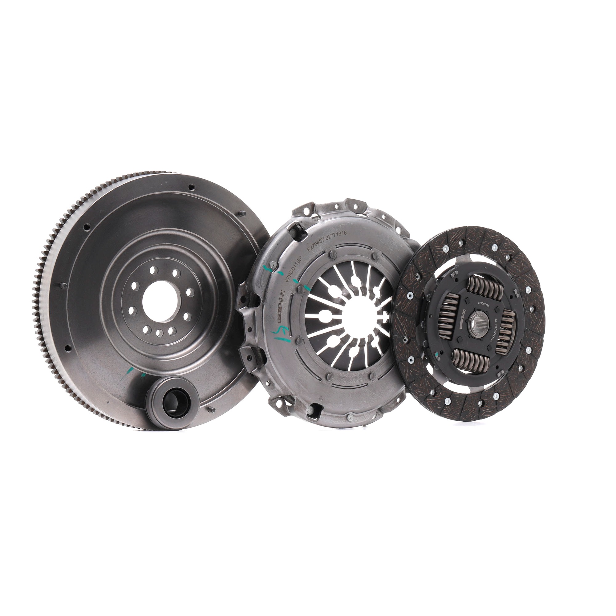 Įsigykite RIDEX PLUS Sankabos komplektas Prekės Nr.: 479C0118P už žemiausią 267,99 € kainą