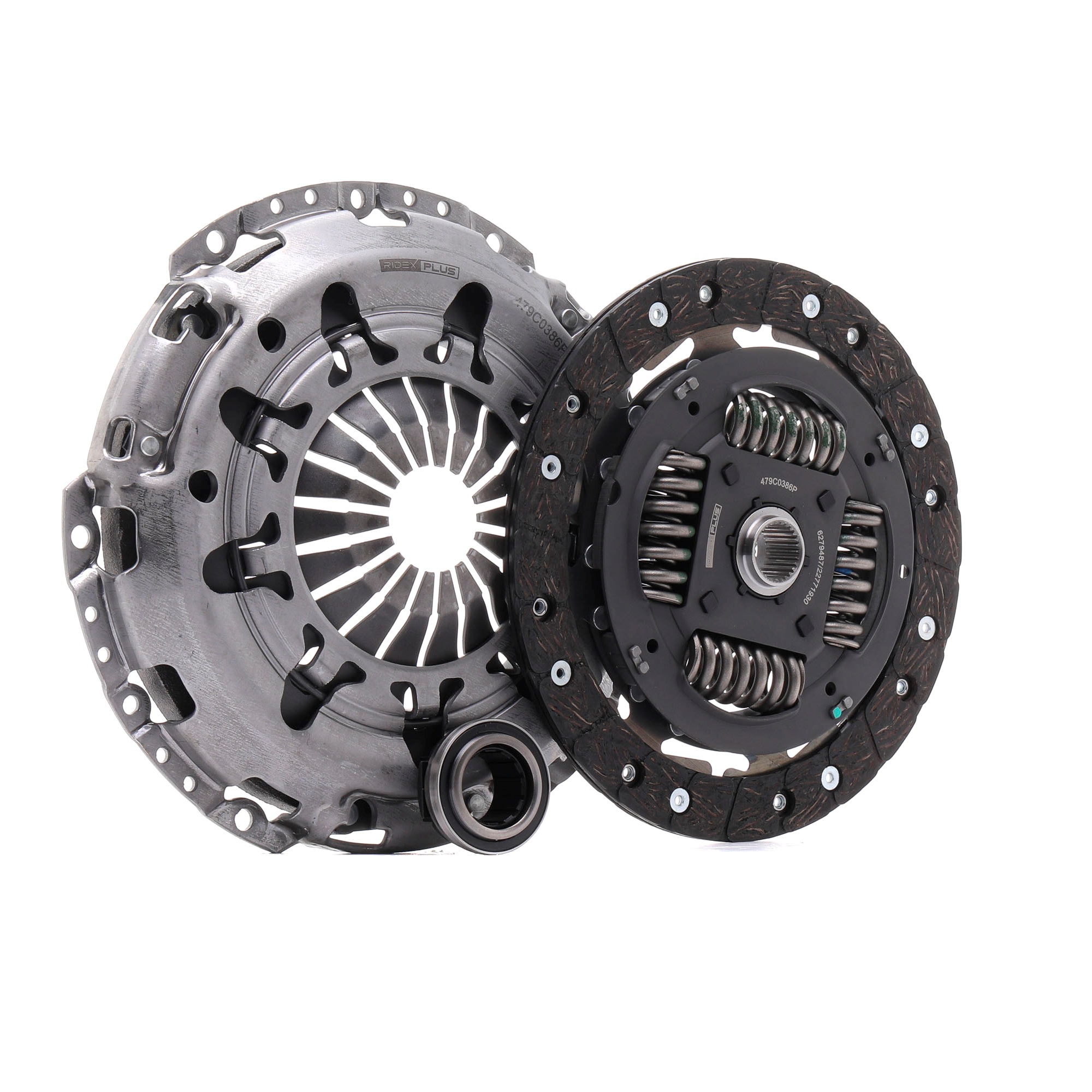 Įsigykite RIDEX PLUS Sankabos komplektas Prekės Nr.: 479C0386P už žemiausią 134,94 € kainą
