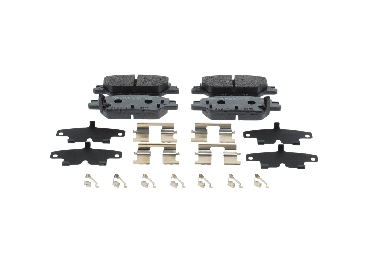 Köp billiga original Bromsbelägg 0 986 460 138 jämförbara med 43022THAH00 OEM nummer på nätet