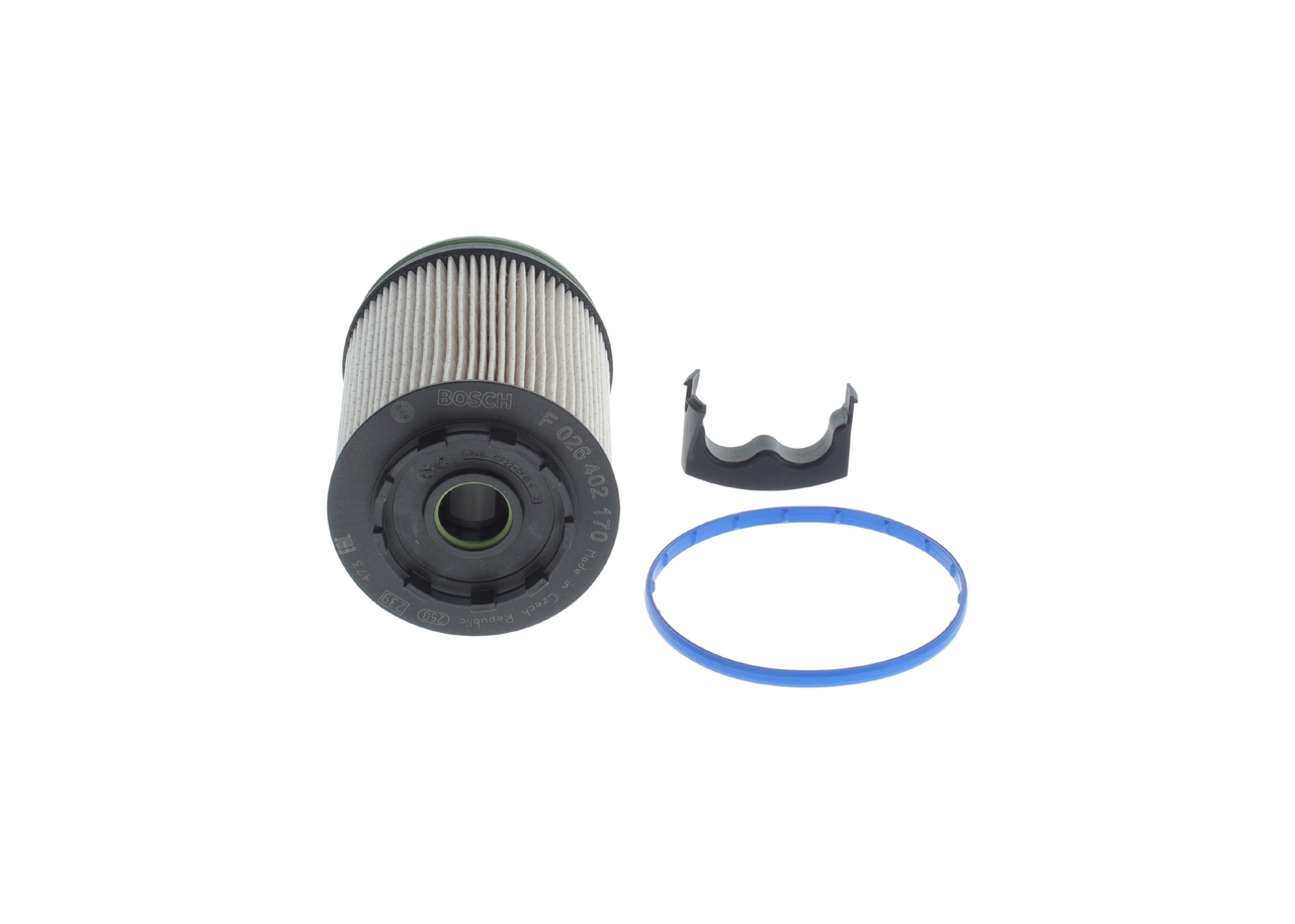 Įsigykite nebrangią originalią Kuro filtras F 026 402 170. sulyginama su JB3Z9365C OEM numeriais internetu
