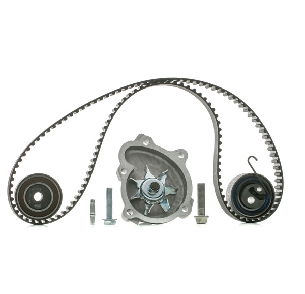 Opel Astra H Kombi 2008 Vízpumpa + vezérműszíj szett HEPU OEM 1334073, 1334143, 1334268