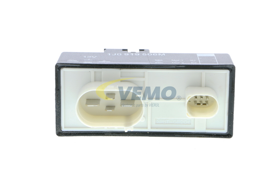 Поръчайте VEMO Реле, допълнителна работа на вентилатор на радиатора Продукт No.: V15-71-0035 на ниската цена от 79,01 лв.
