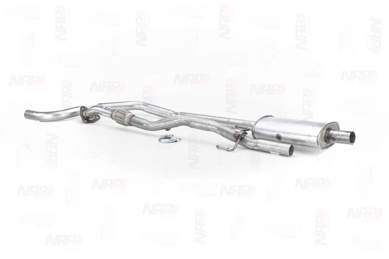 Serienmäßige Abgasrohr OPEL 1.4 (L08, L68) 90 PS Benzin 13220793 von NAP carparts im Web zu besten Konditionen