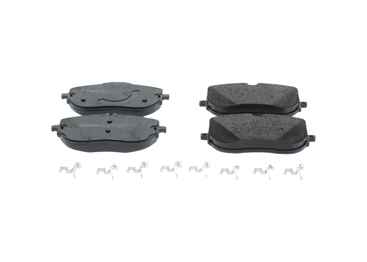 Billige Hersteller-Bremsbeläge 0 986 460 181 vergleichbar mit A0004203103 OEM-Nr im Web einkaufen