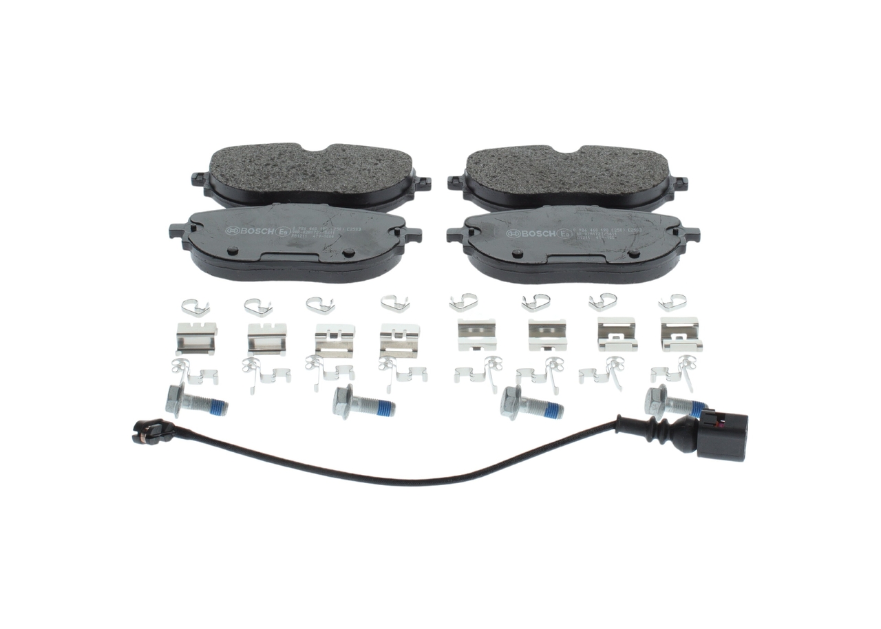 Köp billiga original Bromsbelägg 0 986 460 198 jämförbara med 1EA698151 OEM nummer på nätet