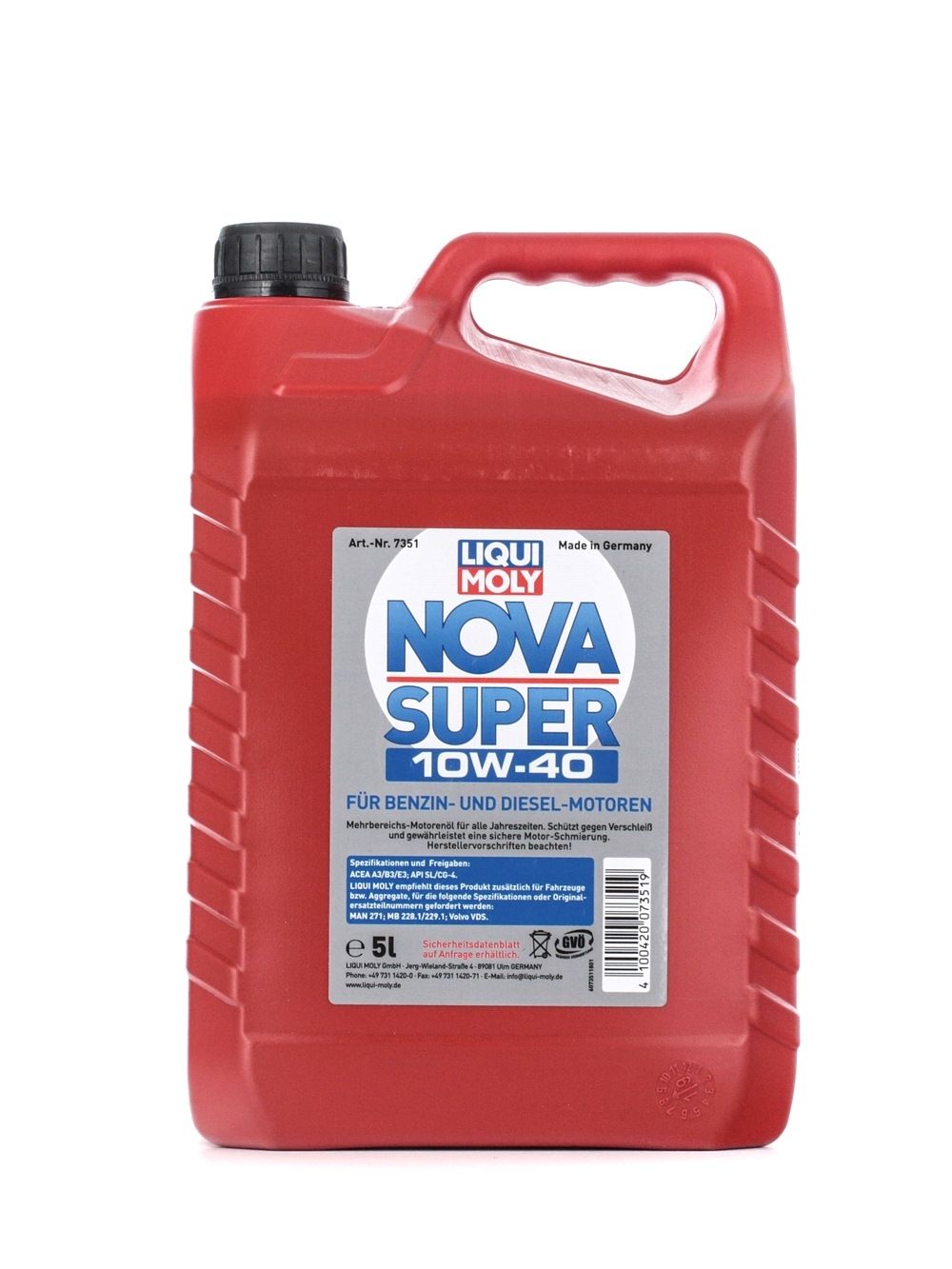 Įsigykite LIQUI MOLY Variklio alyva Prekės Nr.: 7351 už žemiausią 40,80 € kainą