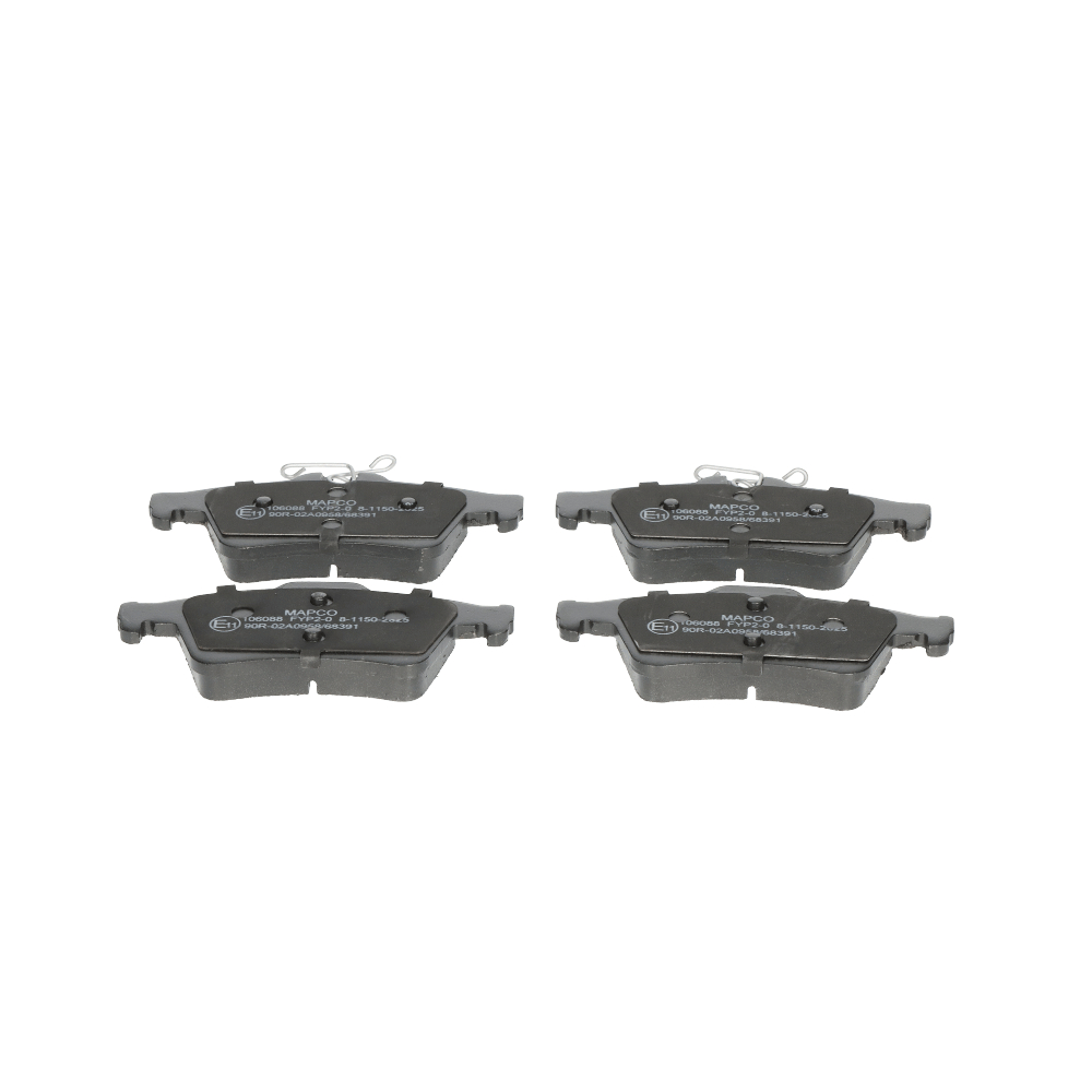 106088 MAPCO 106088 Kit pastiglie freni